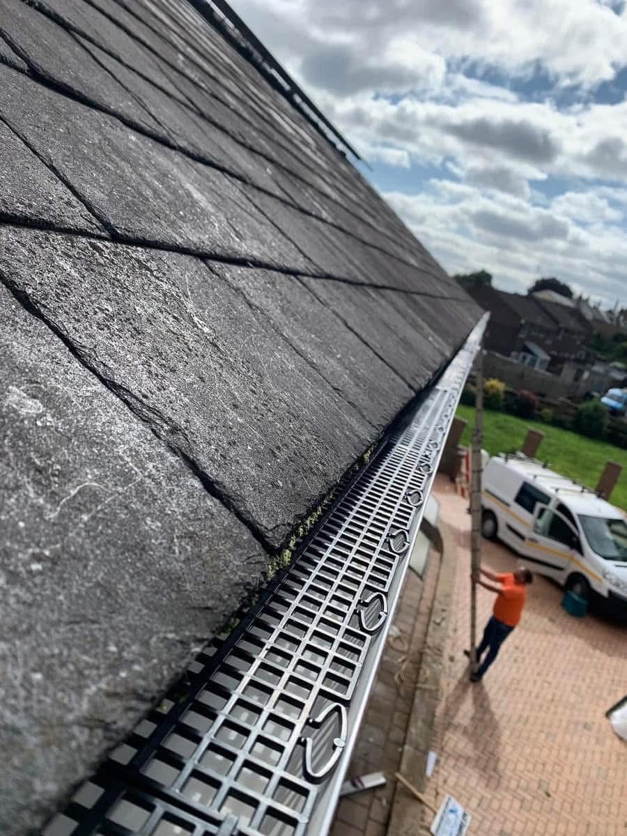 Gutter installation project in Port Isaac