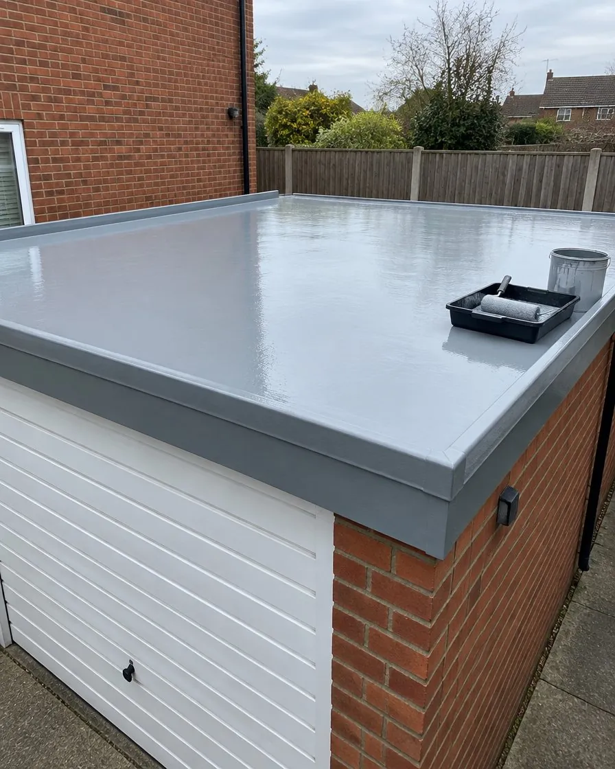 GRP fibreglass roofing in Port Isaac