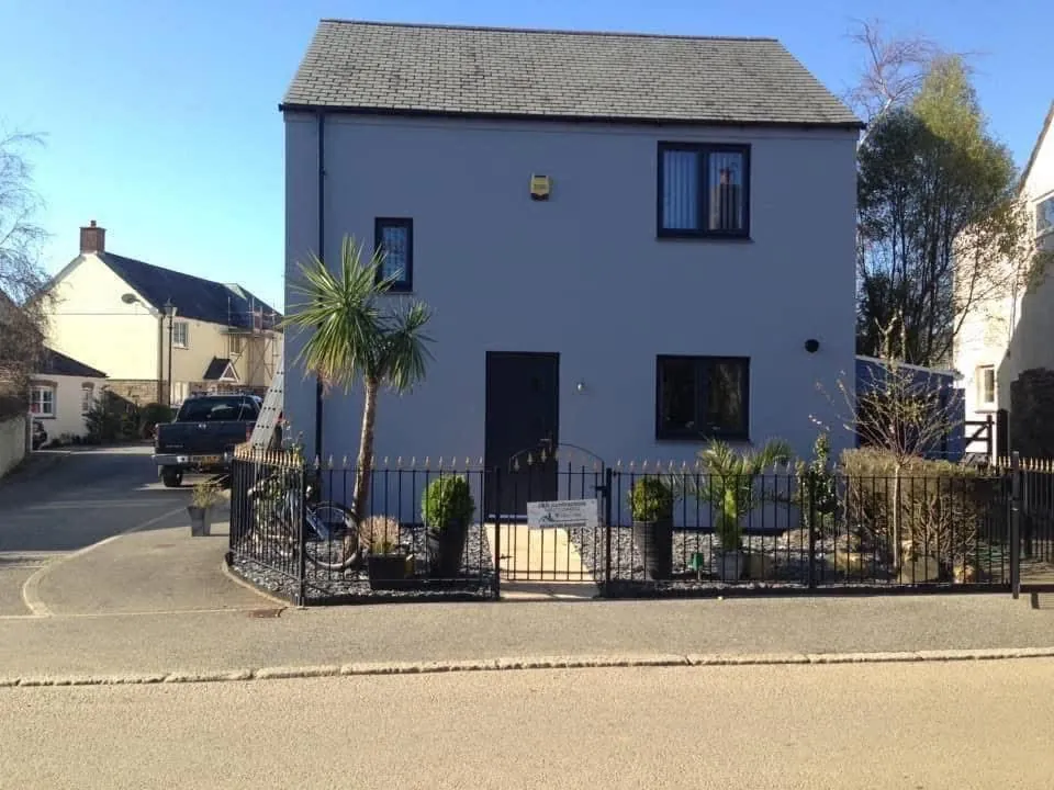 Finished exterior painting and roofline work in Port Isaac